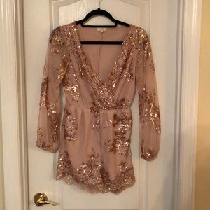 Sequin romper